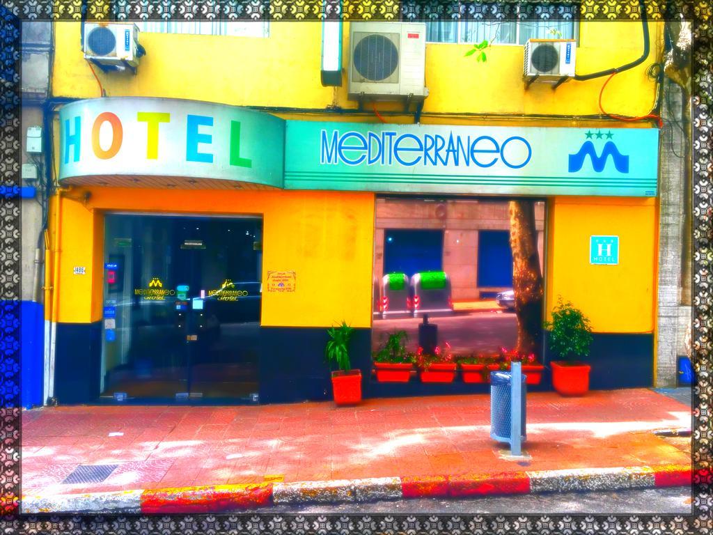 Hotel Mediterraneo Montevideo Exteriör bild