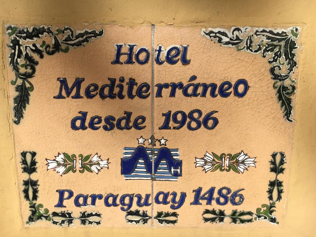 Hotel Mediterraneo Montevideo Exteriör bild